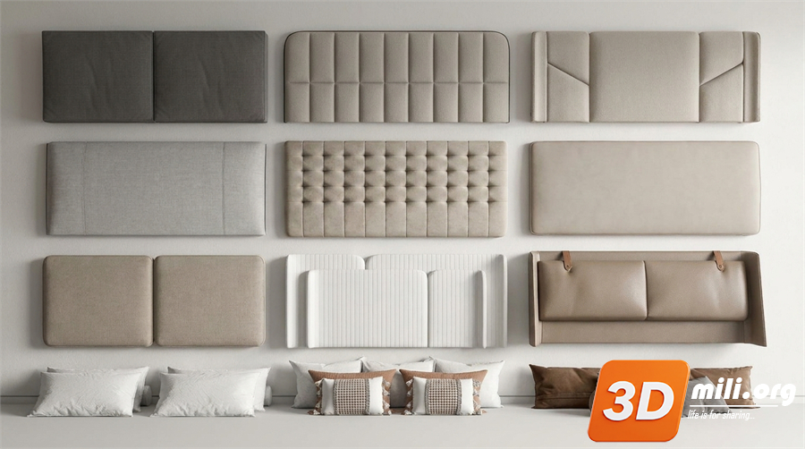 Headboard Skp Files